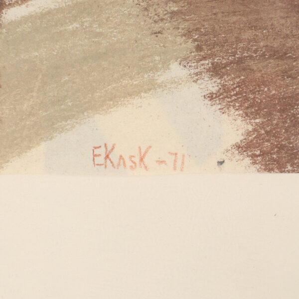 KASK, Eugen Eesti Kunst Joonistus / pastell Pastell Talumotiiv Väliseesti kunst