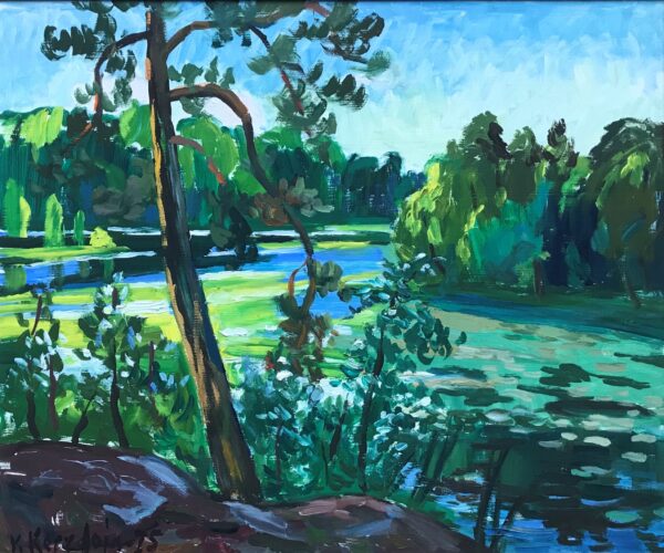 KEERDOJA, Veronika Eesti Kunst Maal Õlimaal Loodus Väliseesti kunst