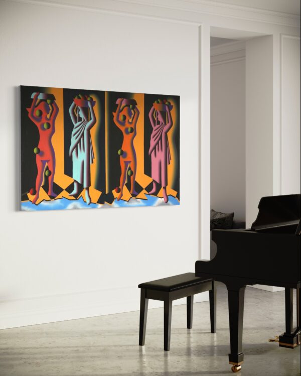 KOSTABI, Kalev Mark Eesti Kunst Maal Akrüül Sümbolism Kaasaegne kunst