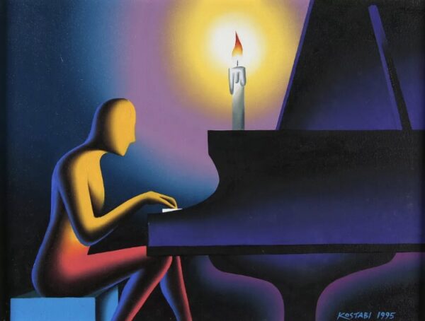 KOSTABI, Kalev Mark Eesti Kunst Maal Akrüül Sümbolism Kaasaegne kunst