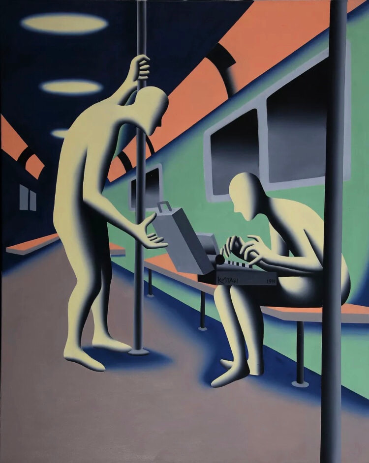 “Poles apart”, 1991