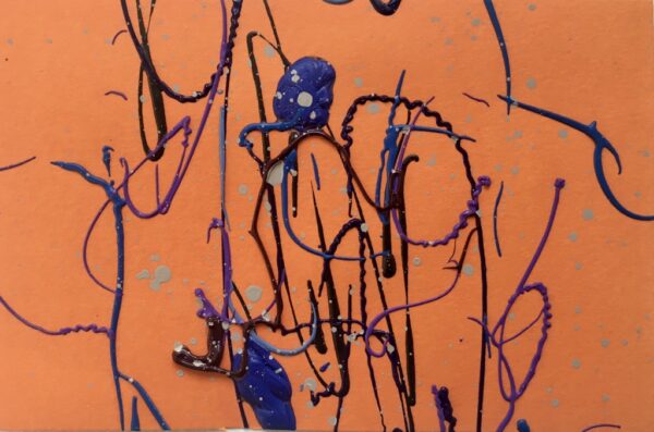 LAPIN, Leonhard Eesti Kunst Maal Akrüül Abstraktsionism Kaasaegne kunst