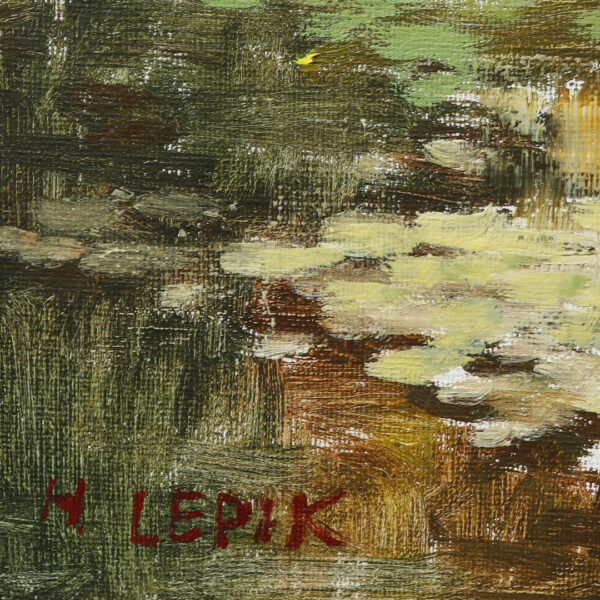 LEPIK, Hugo Eesti Kunst Maal Õlimaal Loodus Väliseesti kunst