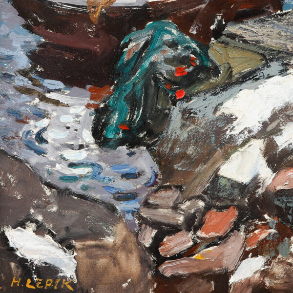 LEPIK, Hugo Eesti Kunst Maal Õlimaal Meri Väliseesti kunst