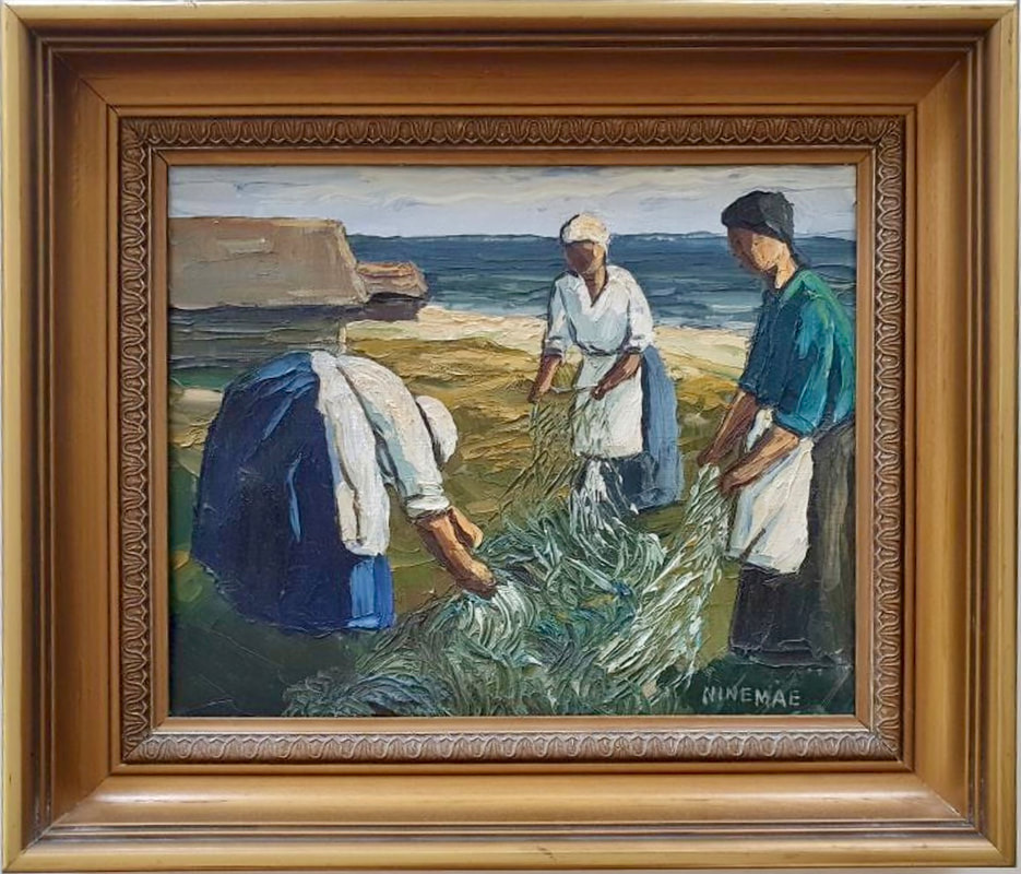 “Kalurinaised võrke parandamas”