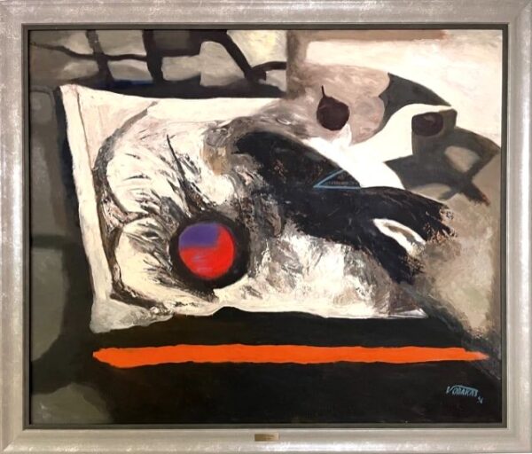 "Kompositsioon linnuga", 1996 - Image 2