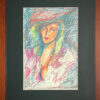 "Naine dekoltee ja kübaraga", 1991 - Image 2