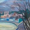 OHAKAS, Valdur Eesti Kunst Maal Õlimaal Linnavaade Eesti klassikud