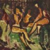 OHAKAS, Valdur Eesti Kunst Graafika Monotüüpia Ekspressionism Eesti klassikud