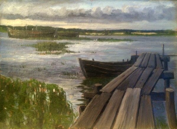 OTTENBERG, Boris Eesti Kunst Maal Õlimaal Meri Eesti klassikud