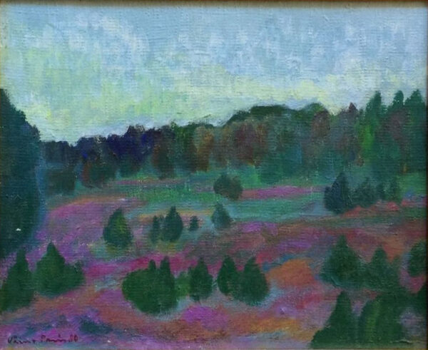 PARIS, Väino Eesti Kunst Maal Õlimaal Loodus Eesti klassikud