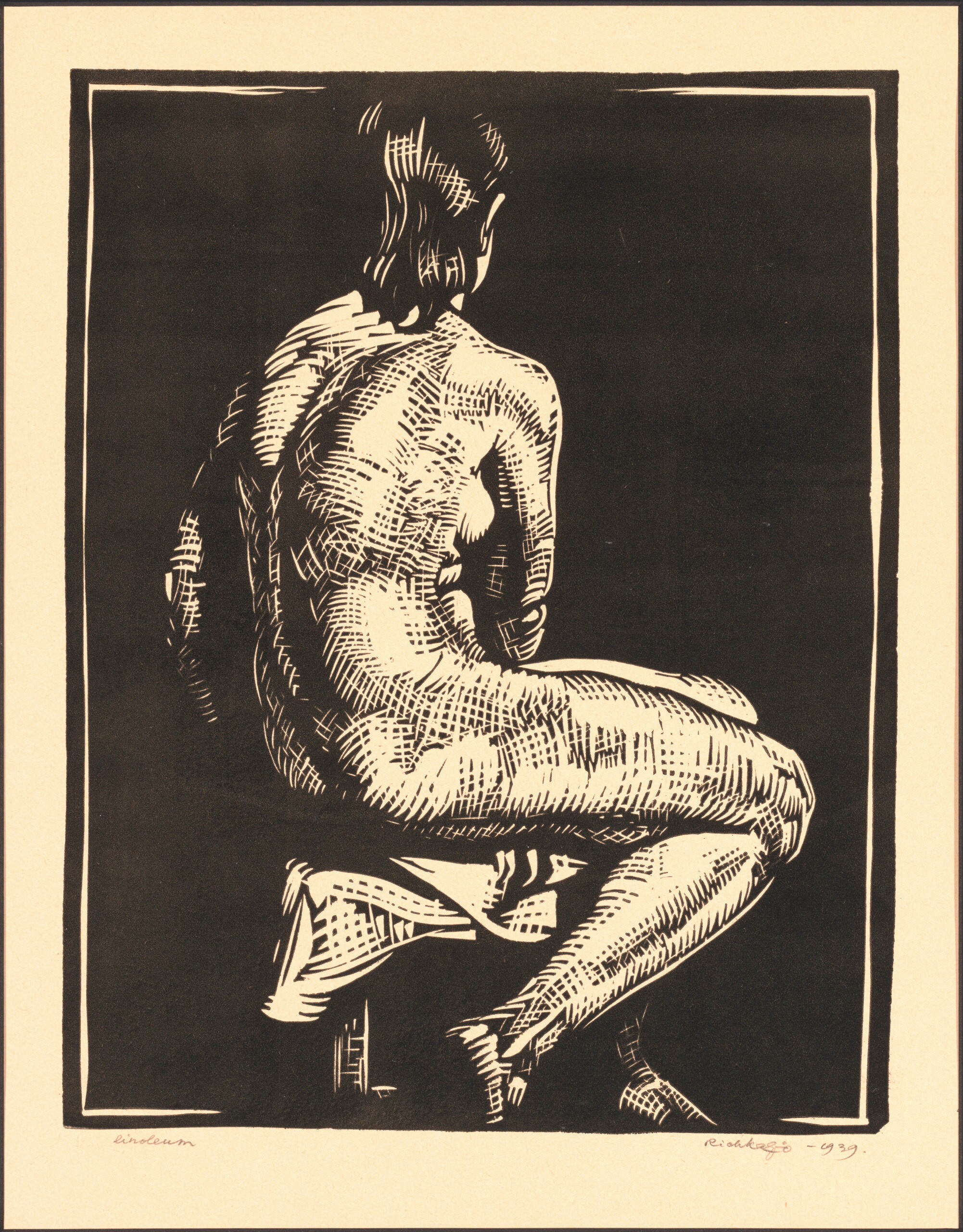 “Istuv akt”, 1939