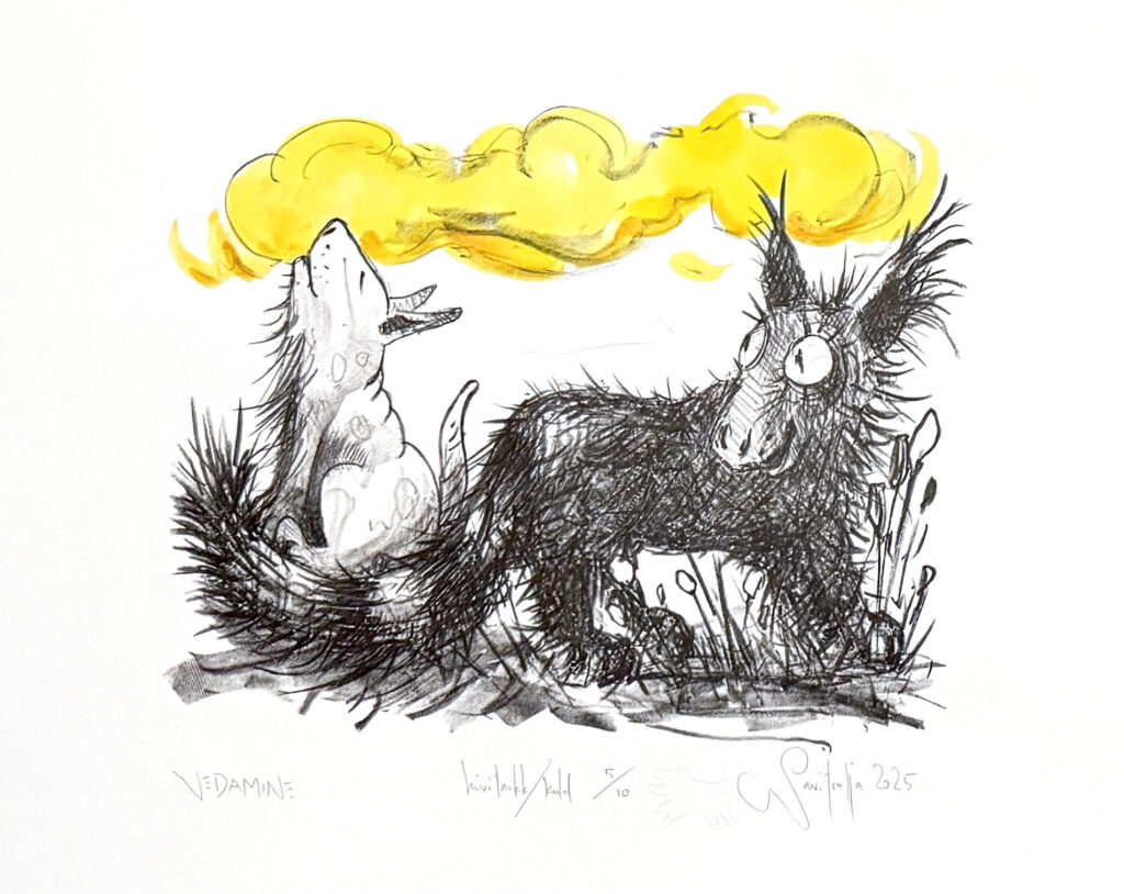 "Vedamine" (kuld), 2025