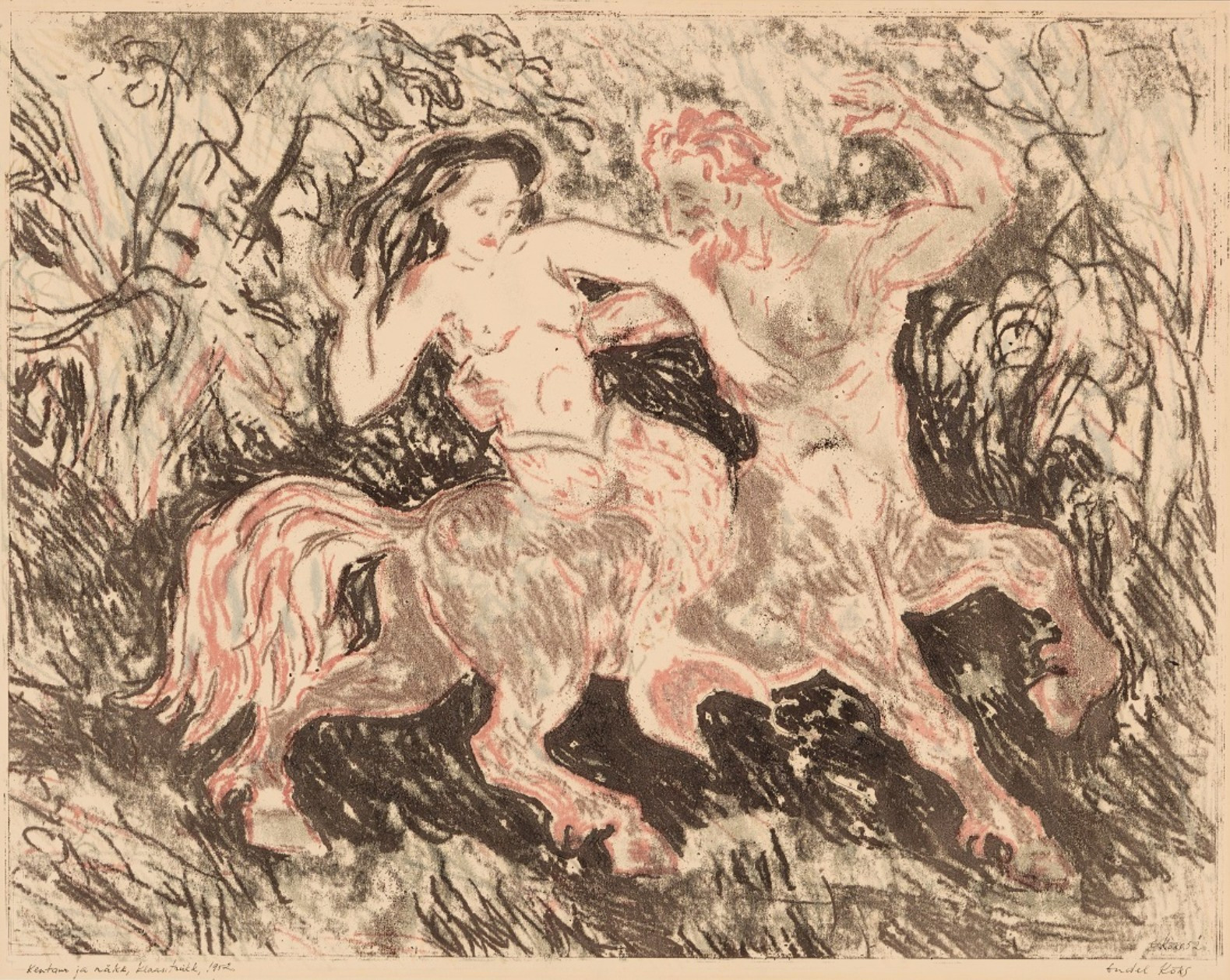 “Kentaur ja näkk”, 1952